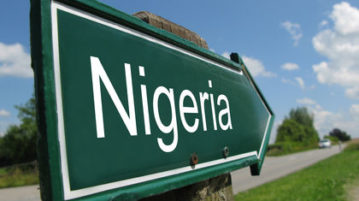 Nigeria sign post