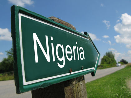 Nigeria sign post