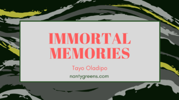 Immortal Memories Tayo Oladipo