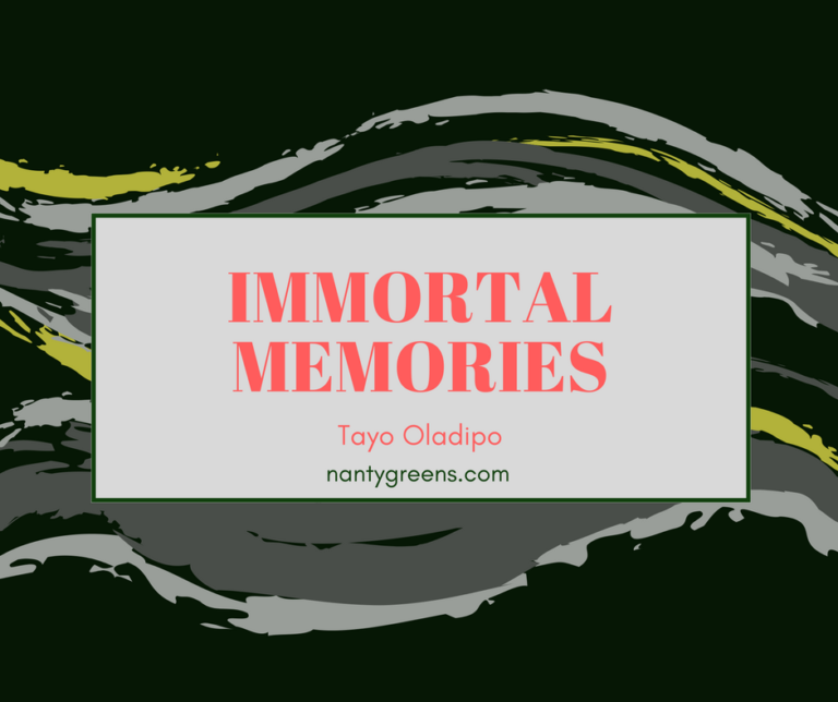 Immortal Memories Tayo Oladipo