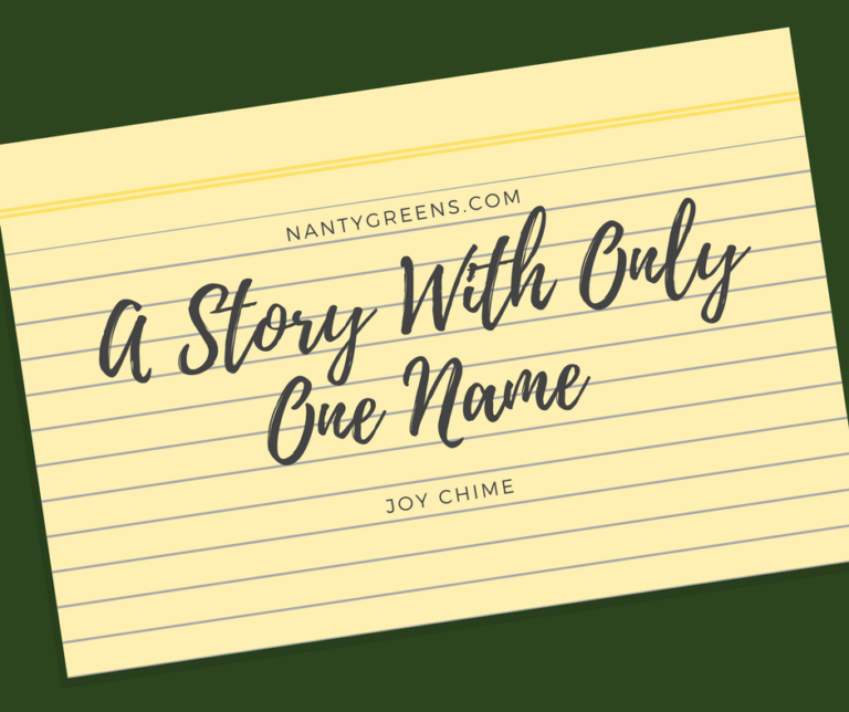 a story with only one name