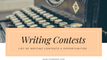 writing contests - nantygreens