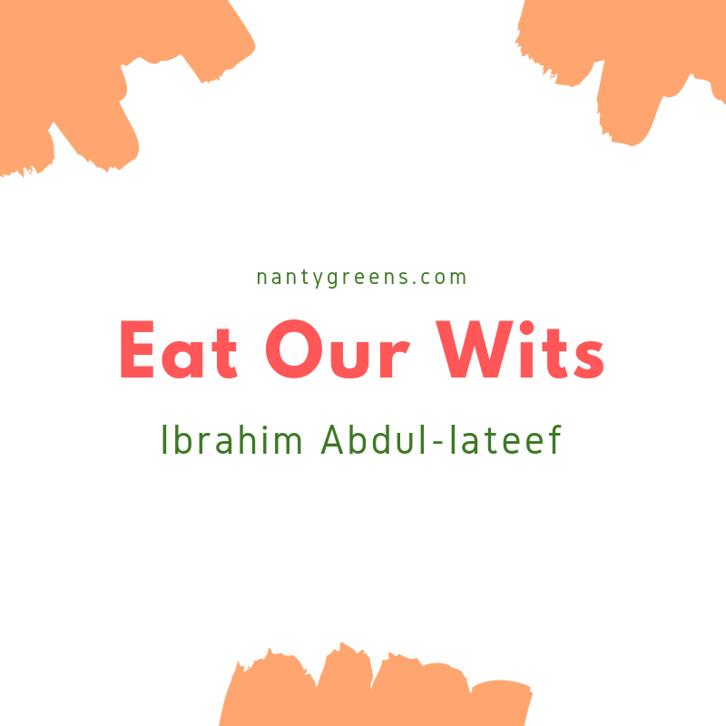 eat our wits ibrahim abdul-lateefs