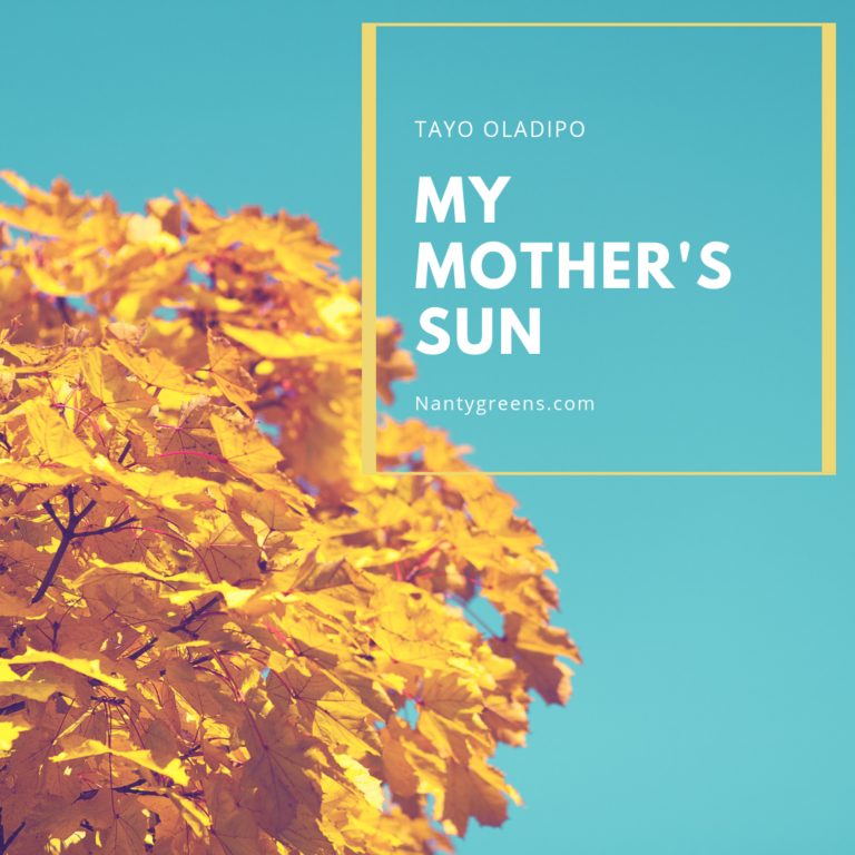 my mother's sun by tayo oladipo