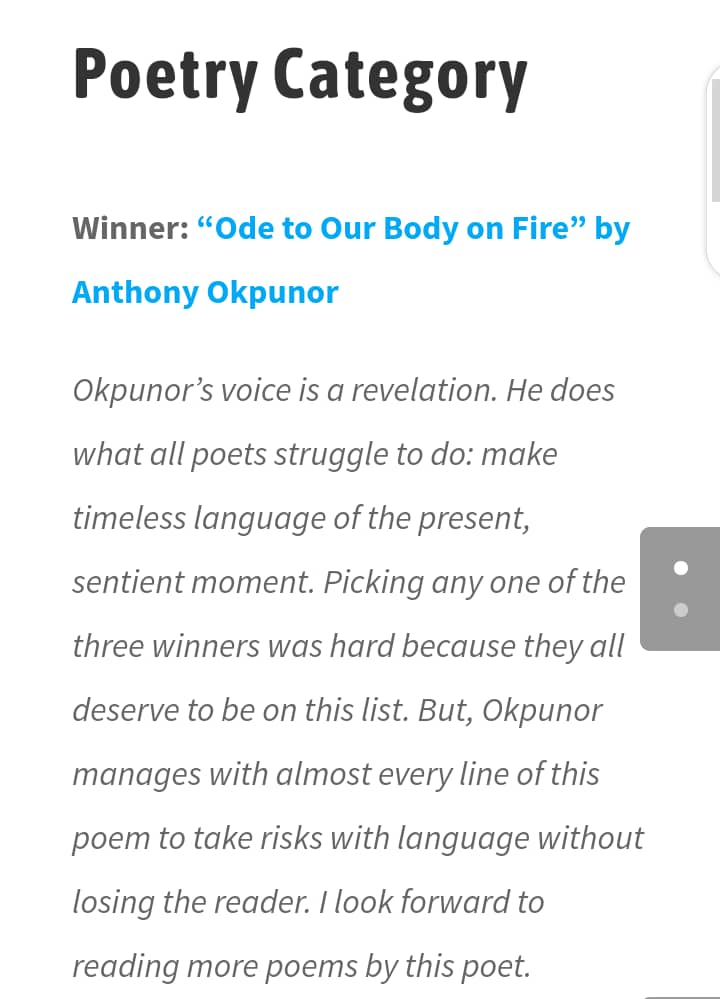 on Anthony Okpunor in Kreative Diadem